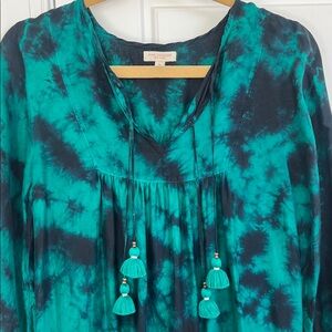 Pink Chicken Silk Maxi dress